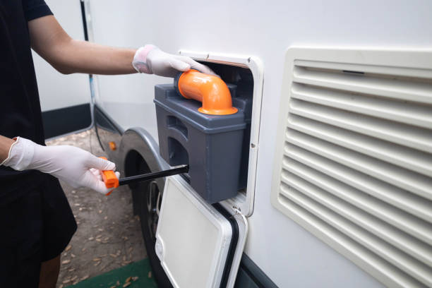 Best Portable restroom trailer rental  in Baldn, WI
